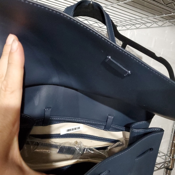 Mansur Gavriel ladybag in Blu - Picture 2 of 5